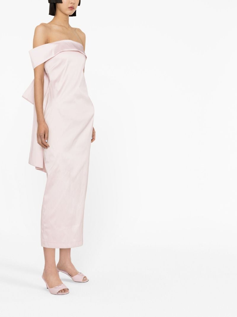 Pink Julia Bow-embellished Dress