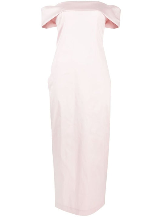 Pink Julia Bow-embellished Dress