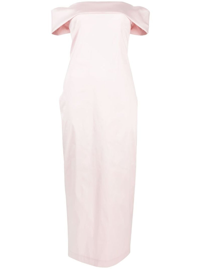 Pink Julia Bow-embellished Dress