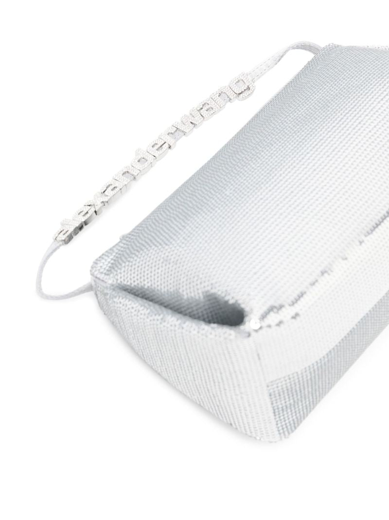 Silver Marquess Sequin Mini Bag