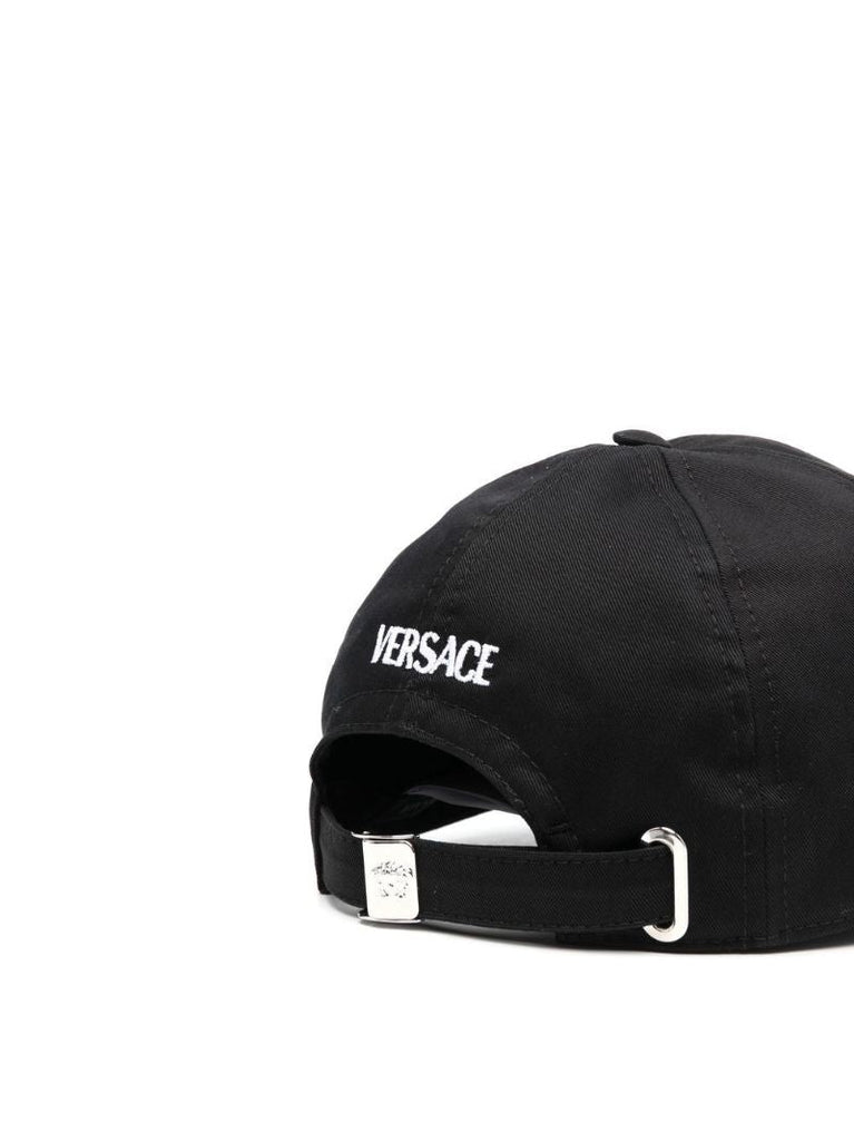 Black Logo-embroidered Baseball Cap