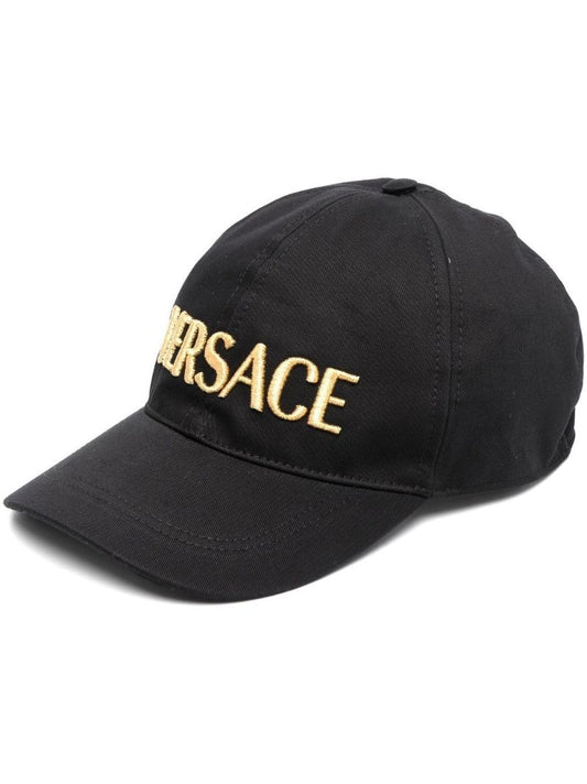 Black Logo-embroidered Baseball Cap