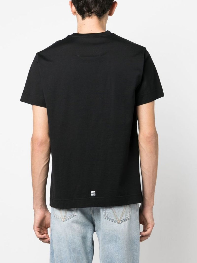 Black Logo Print T-shirt