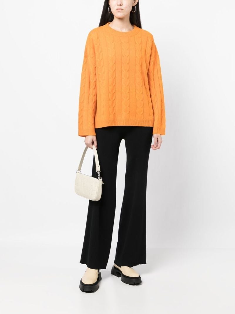 Orange the Vilma Cashmere Sweater
