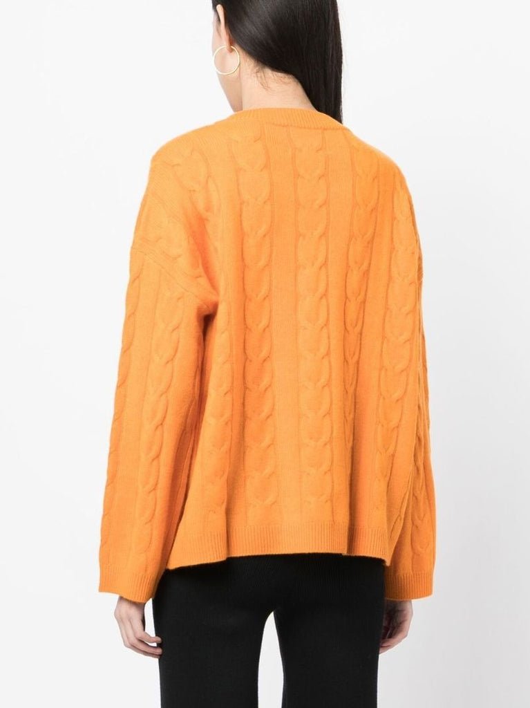 Orange the Vilma Cashmere Sweater