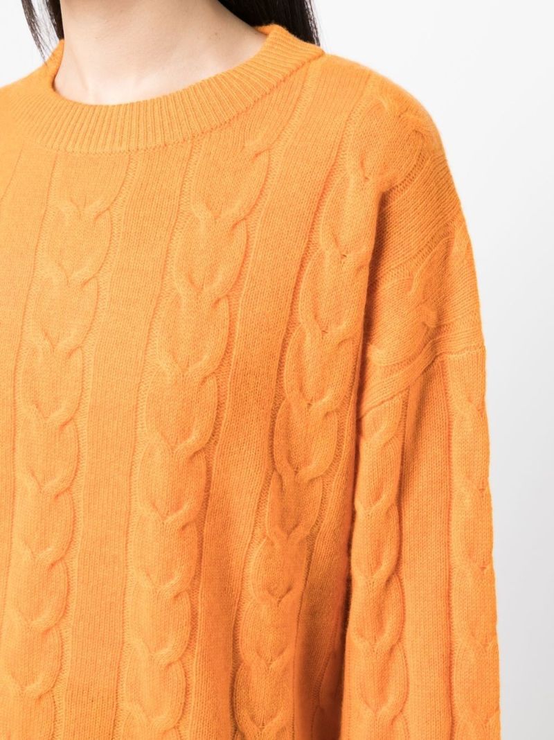 Orange the Vilma Cashmere Sweater