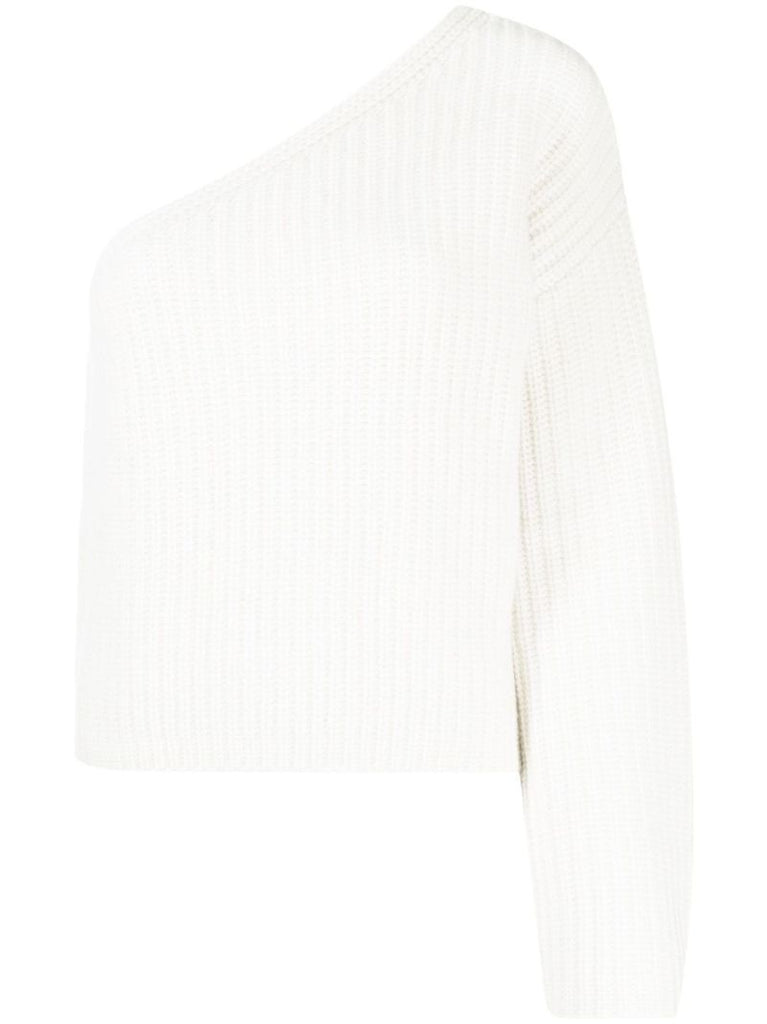 Cream the Margit Cashmere One Shoulder Sweater