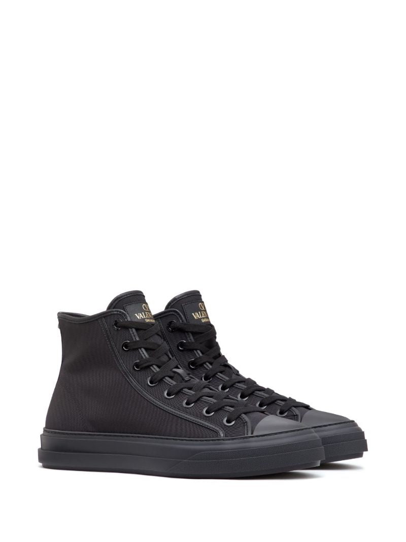 Black Totaloop High-top Sneakers
