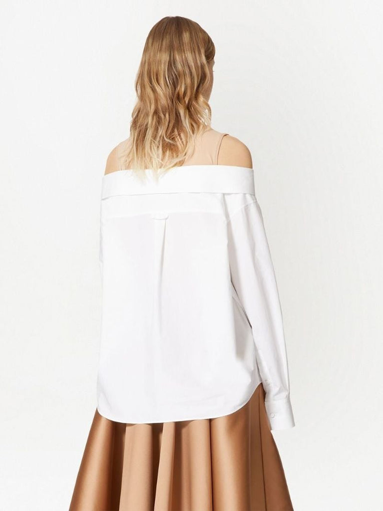 White Sartorial Popeline Shirt