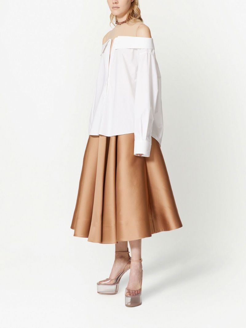 White Sartorial Popeline Shirt