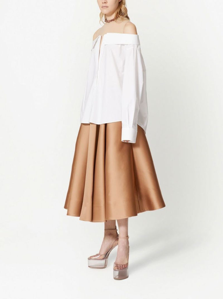 White Sartorial Popeline Shirt