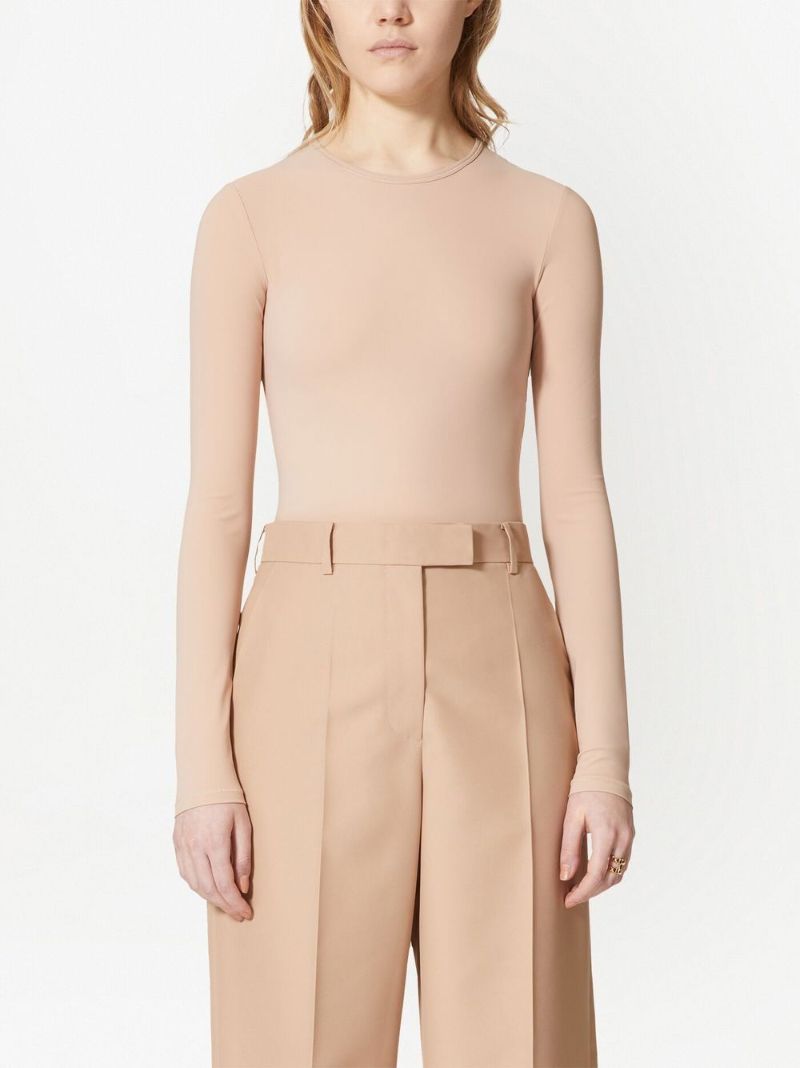 Neutral Long-sleeve Jersey Bodysuit