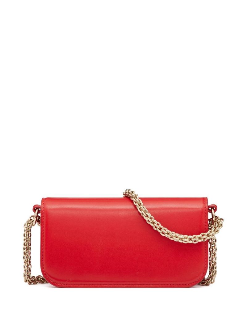 Red Vlogo Signature Shoulder Bag