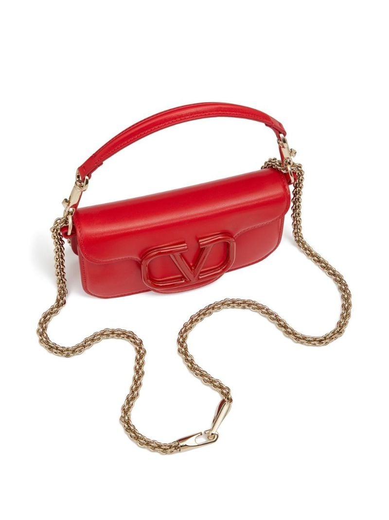 Red Vlogo Signature Shoulder Bag