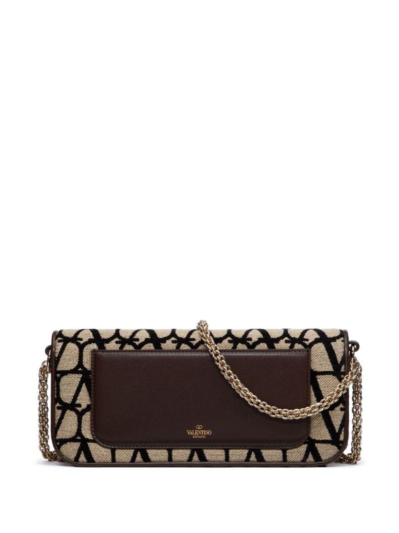Brown Monogram Canvas Shoulder Bag
