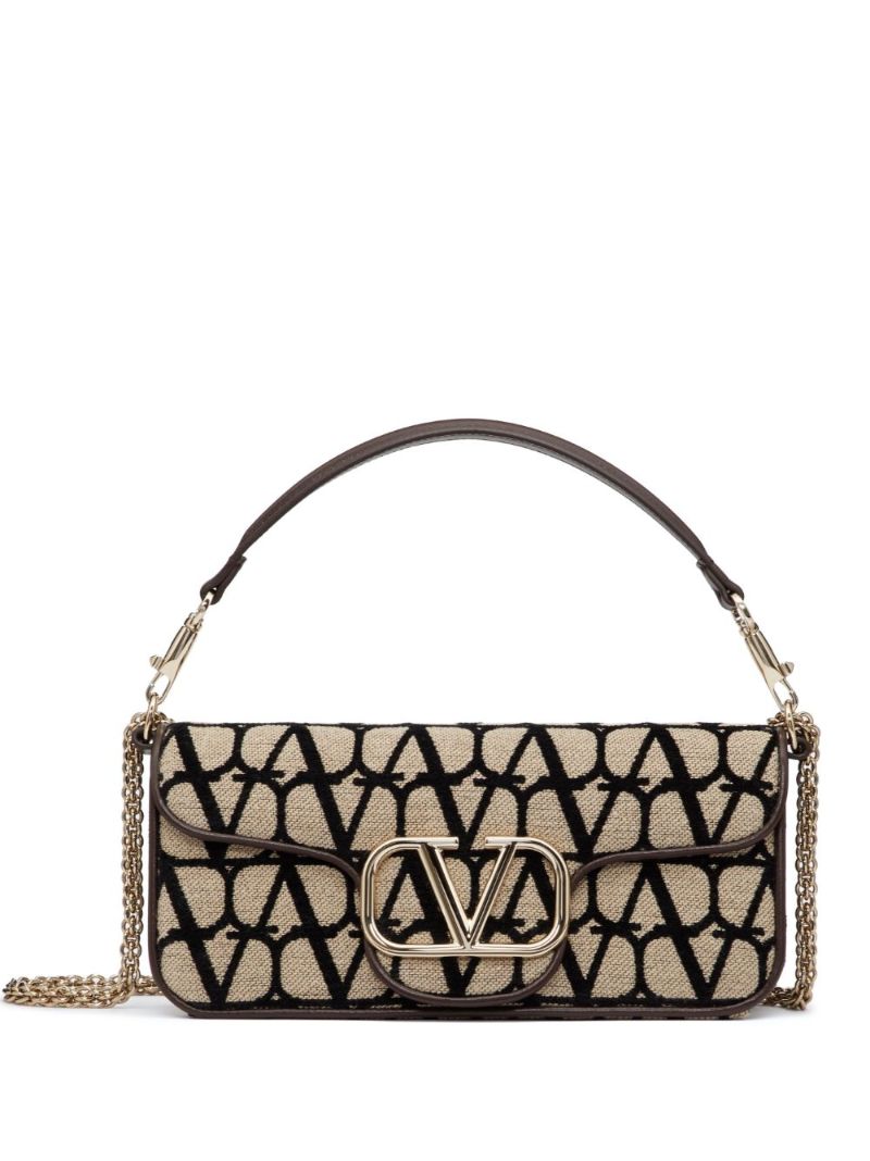 Brown Monogram Canvas Shoulder Bag