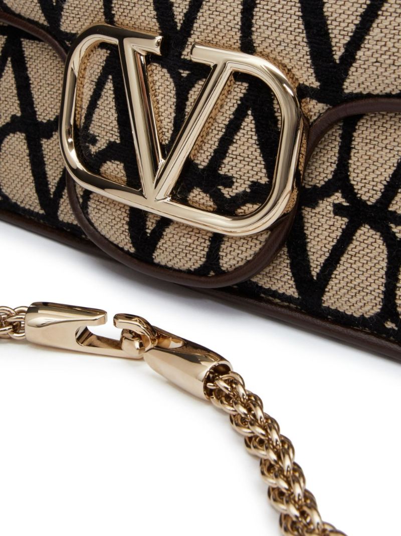 Brown Monogram Canvas Shoulder Bag