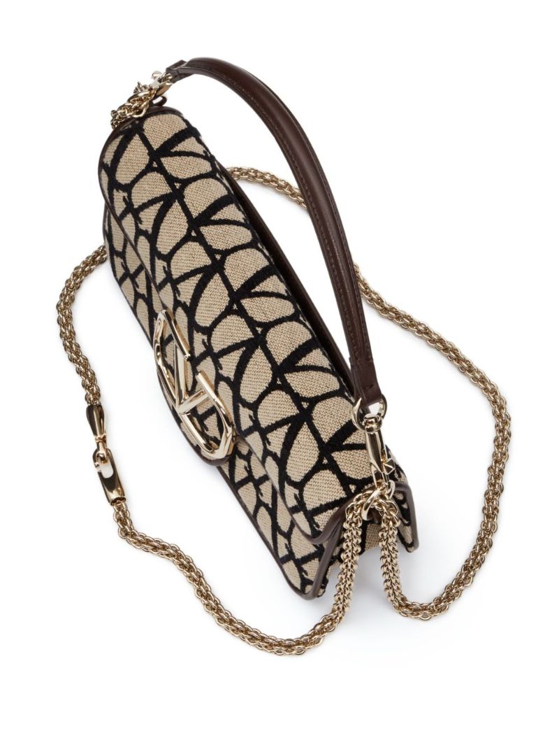 Brown Monogram Canvas Shoulder Bag