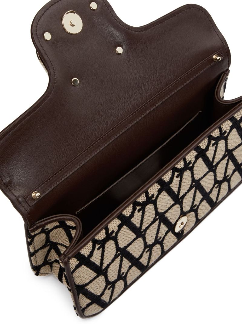 Brown Monogram Canvas Shoulder Bag