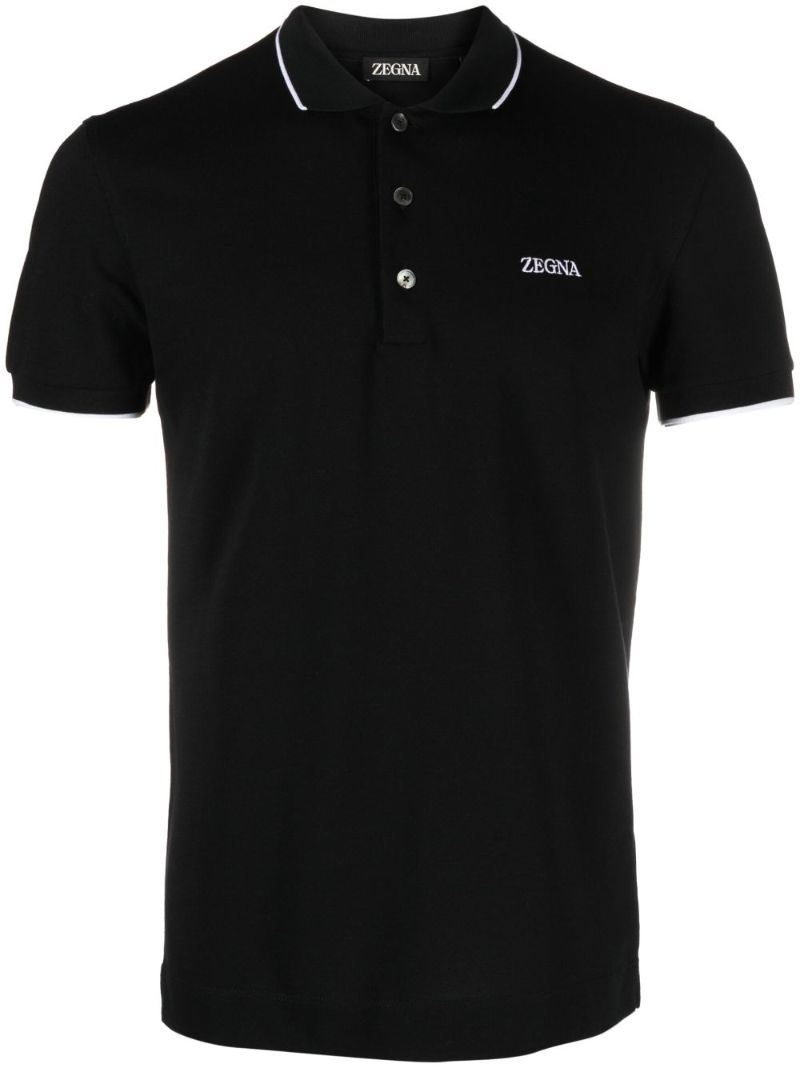 Logo-embroidered Polo Shirt