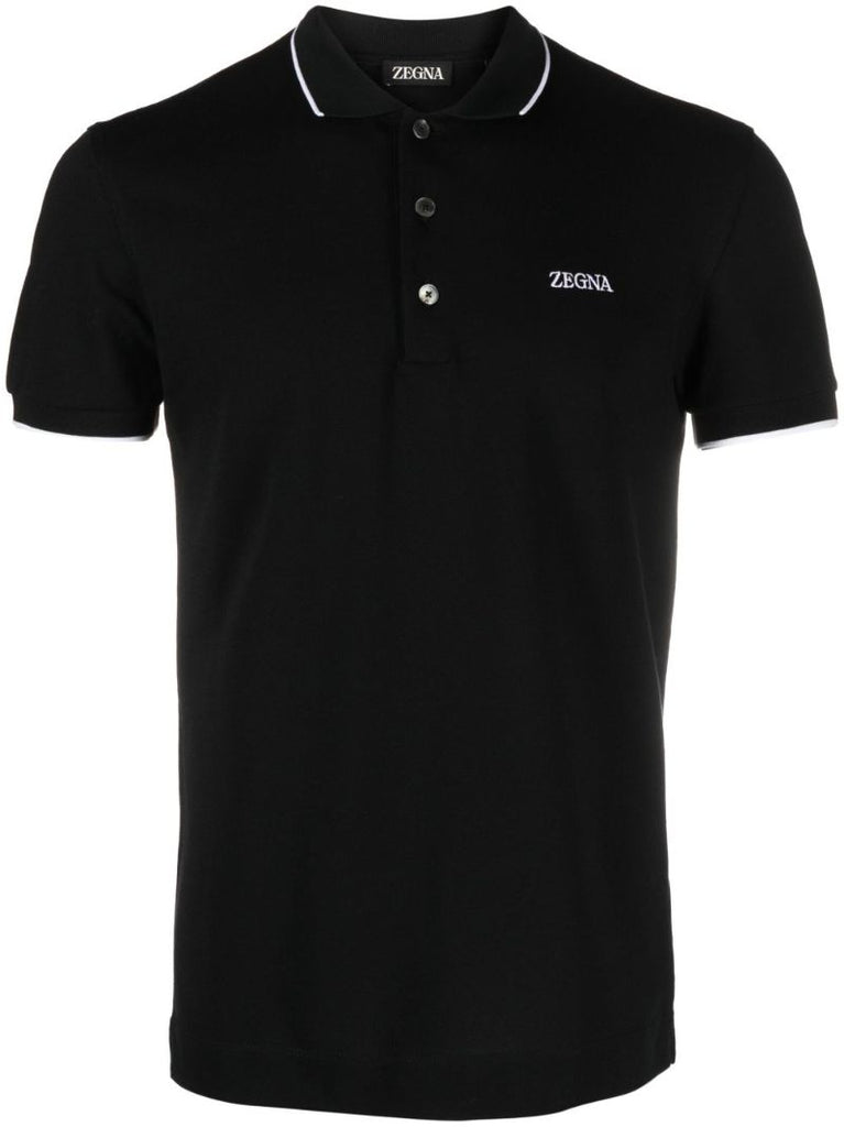 Logo-embroidered Polo Shirt
