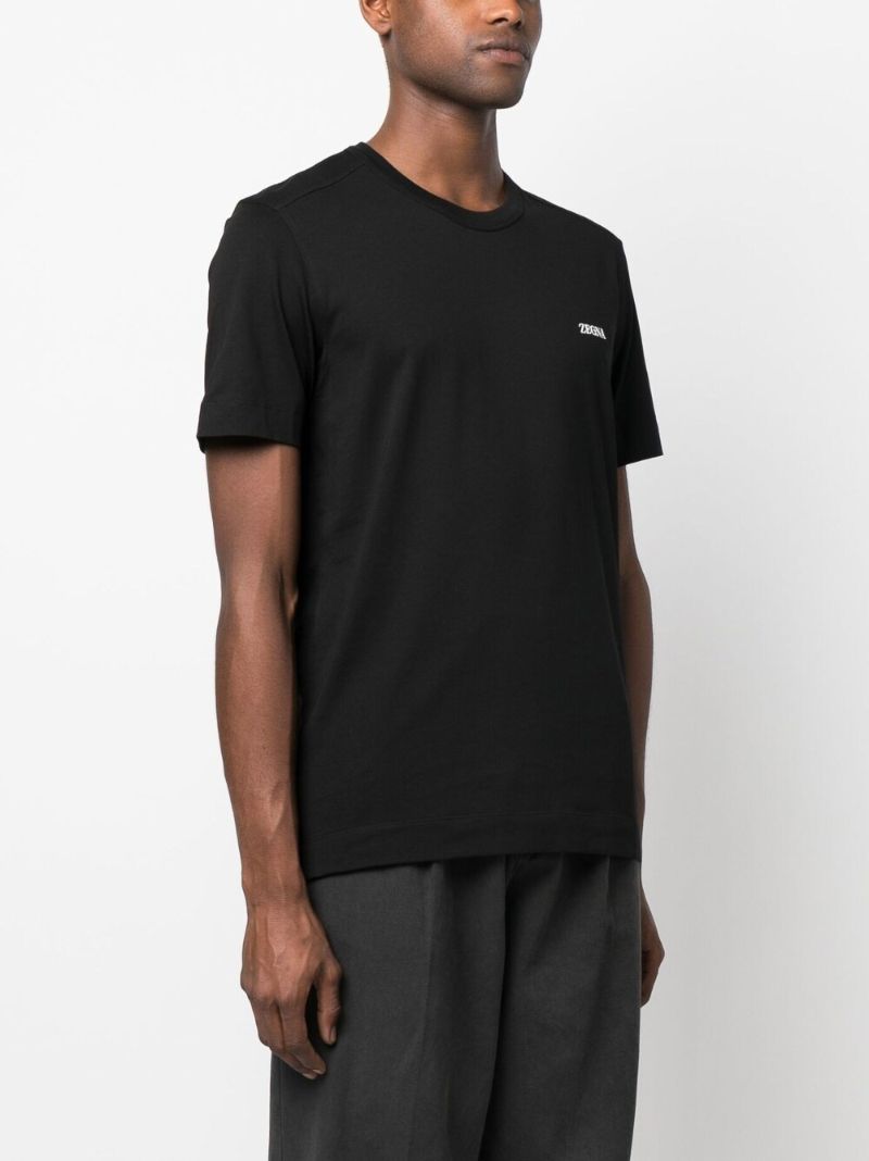 Logo-embroidered Cotton T-shirt