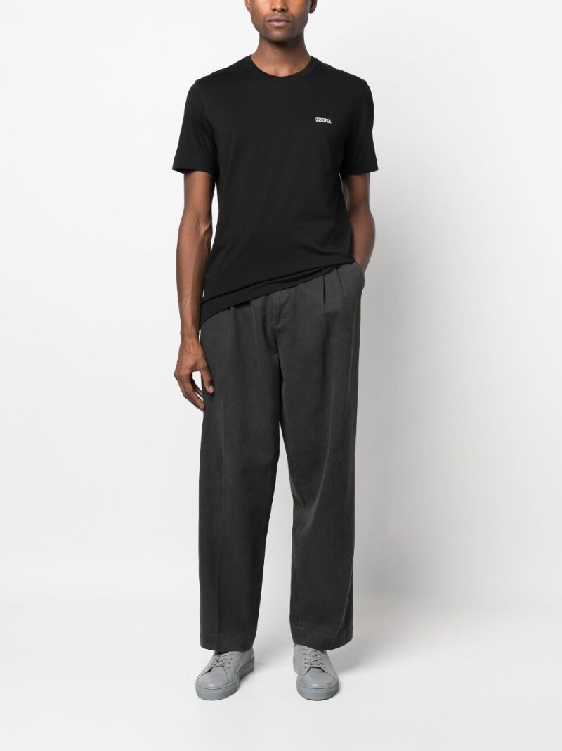 Logo-embroidered Cotton T-shirt
