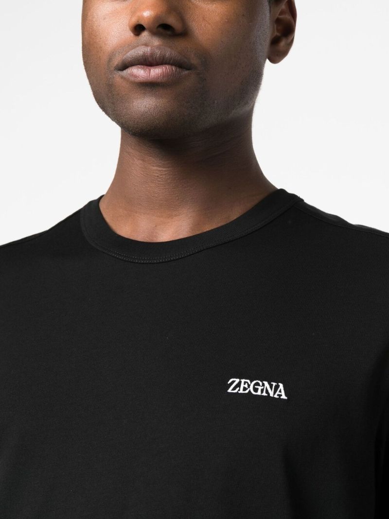 Logo-embroidered Cotton T-shirt