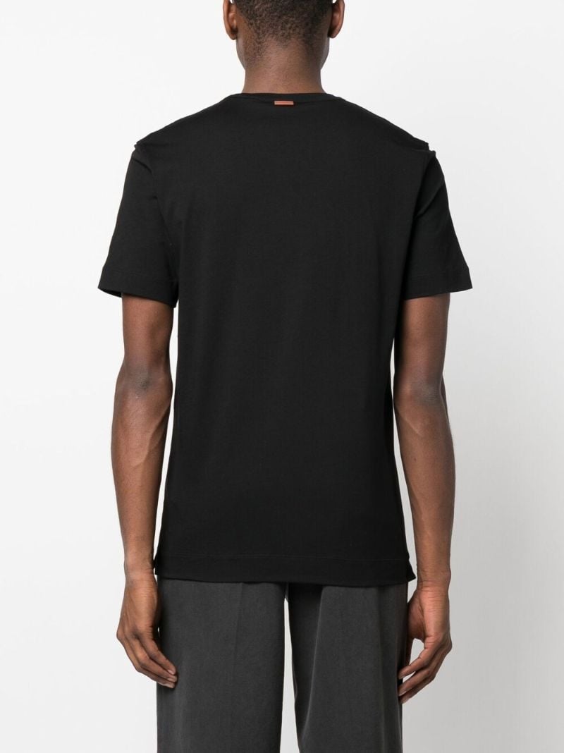 Logo-embroidered Cotton T-shirt