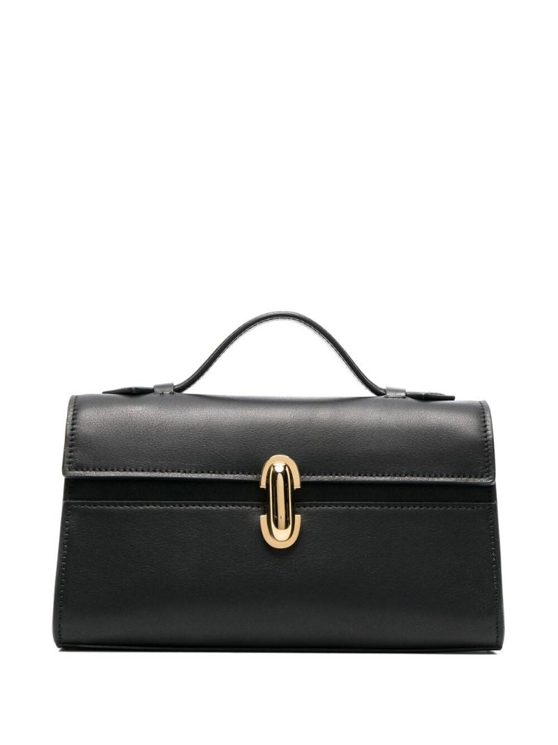 Black Symmetry 26 Tote Bag