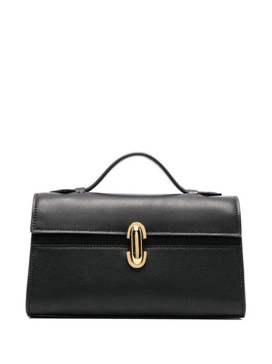 Black Symmetry 26 Tote Bag