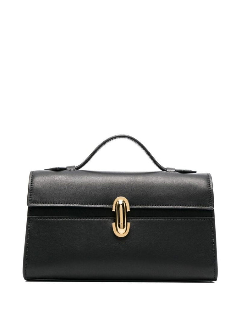 Black Symmetry 26 Tote Bag