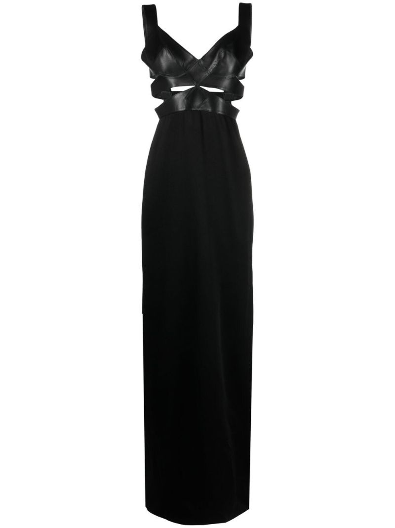 Black Bra Fluid Corset Dress