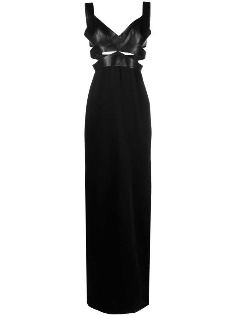 Black Bra Fluid Corset Dress