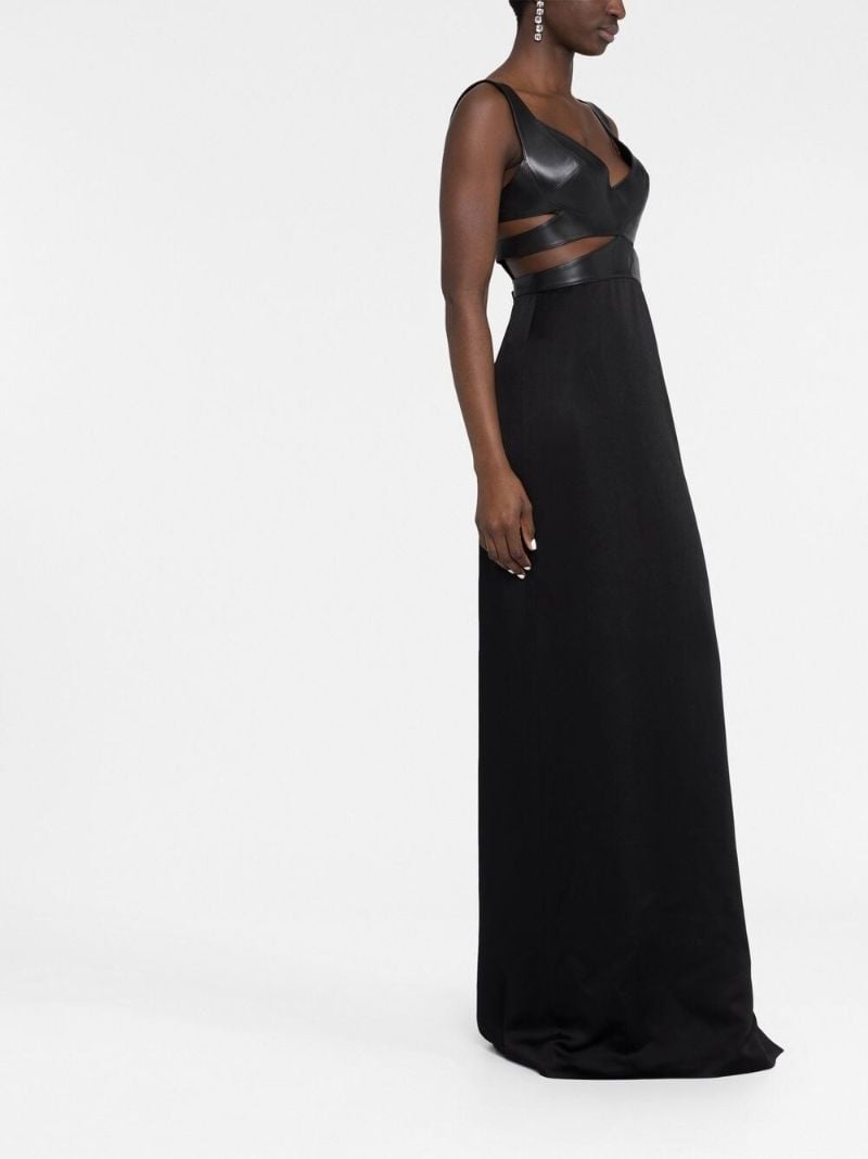 Black Bra Fluid Corset Dress