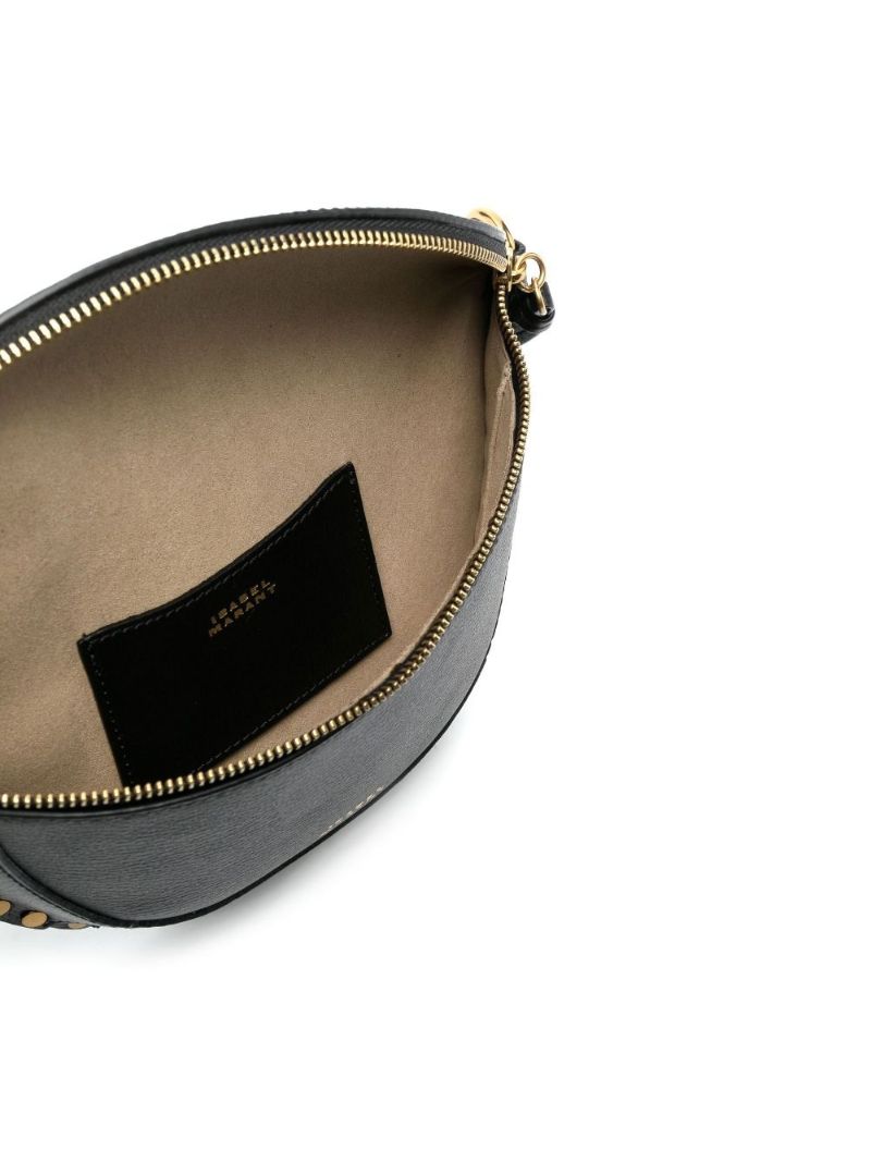 Black Skano Leather Cross Body Bag