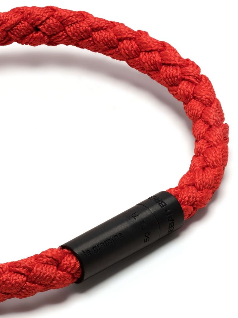 X Orlebar Brown Titanium Le 5g Brushed Nato Cable Bracelet