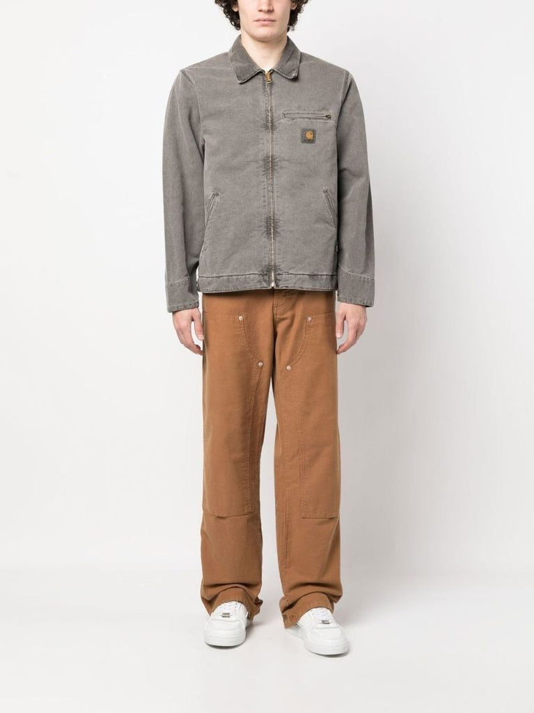 Grey Detroit Organic Cotton Denim Jacket