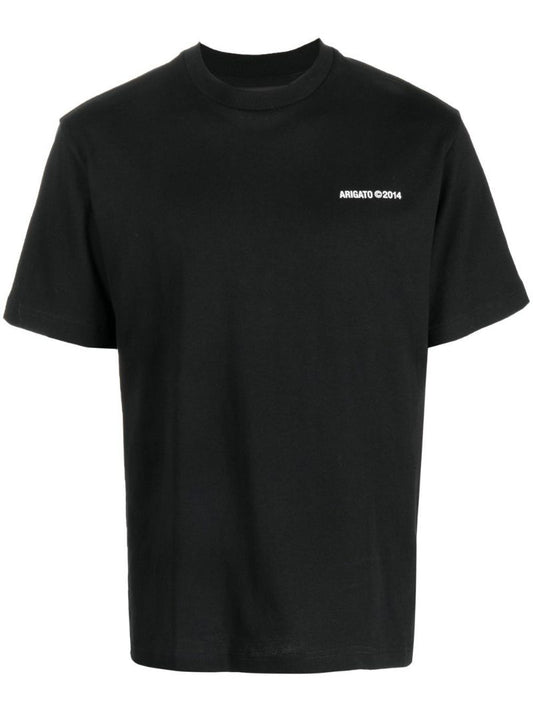 Black Logo Print T-shirt