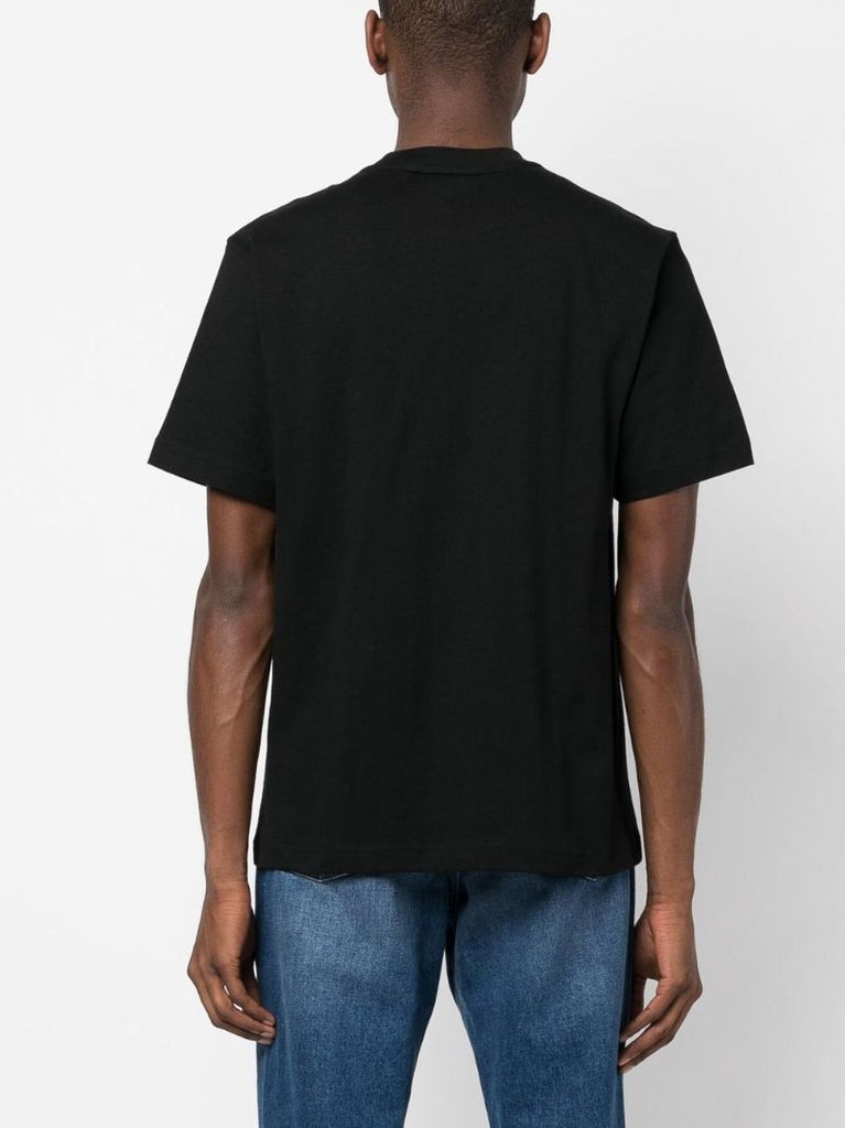 Black Logo Print T-shirt
