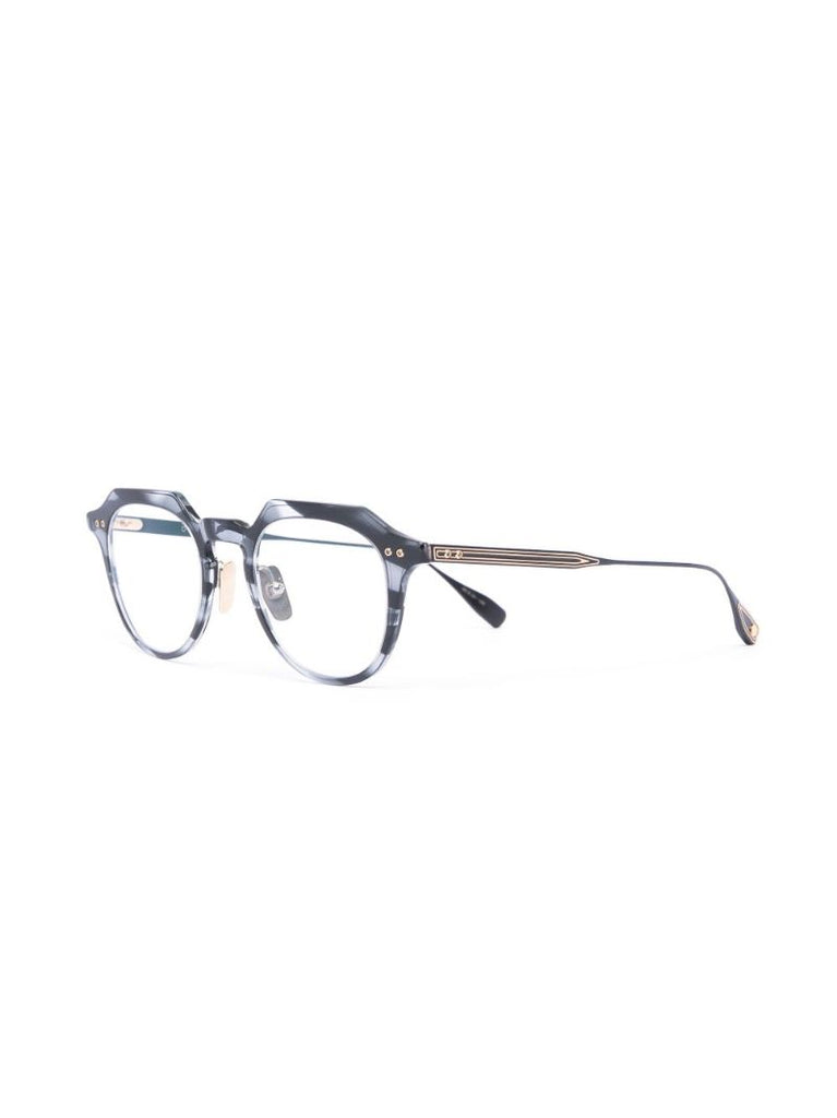 Black Oku Round Optical Glasses