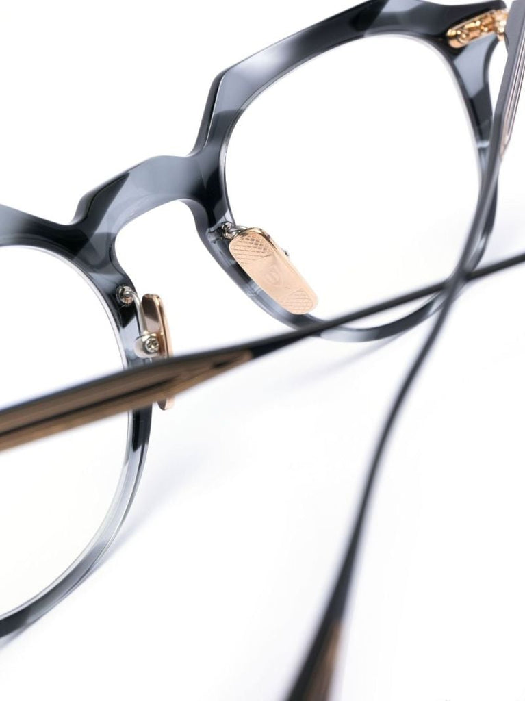 Black Oku Round Optical Glasses