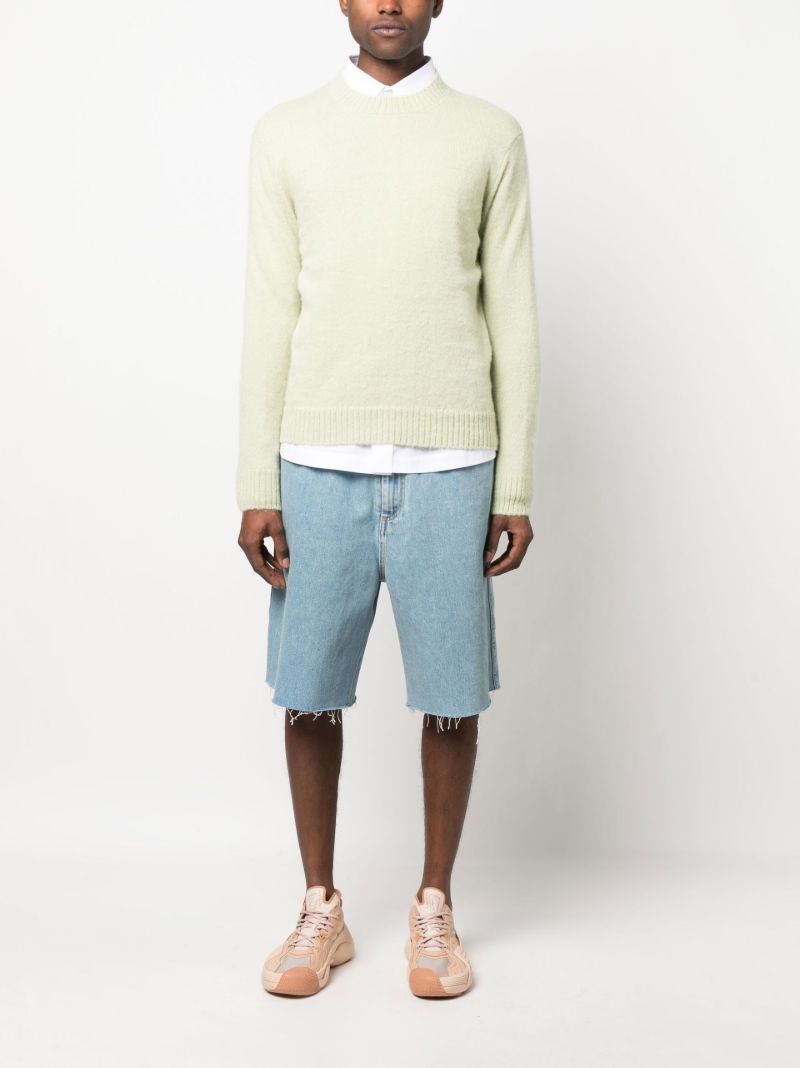 Green Crew Neck Sweater