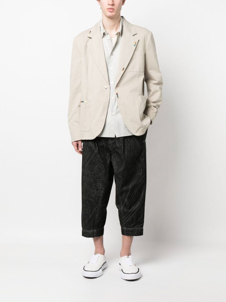 White Striped Cotton Shirt