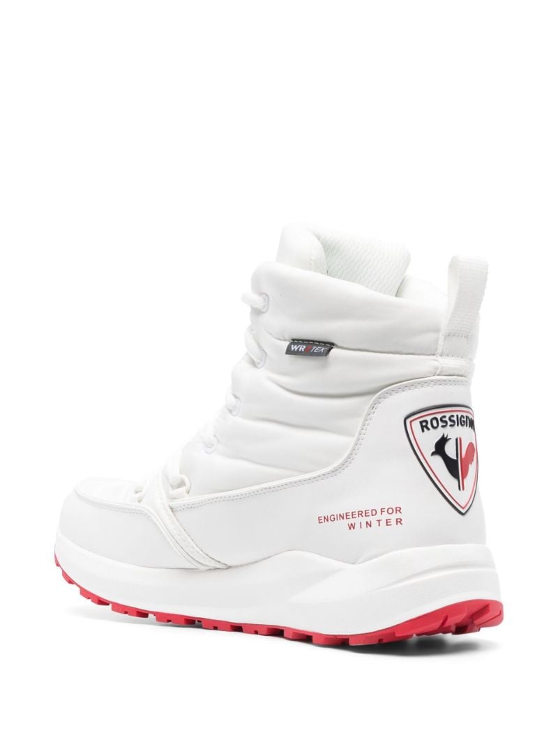 White Outdoor Podium Boots