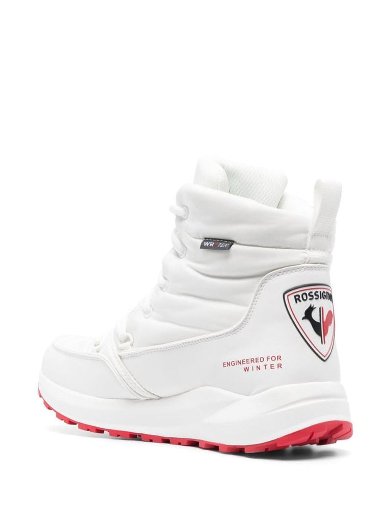 White Outdoor Podium Boots
