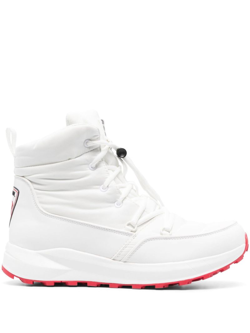 White Outdoor Podium Boots