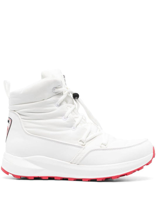 White Outdoor Podium Boots