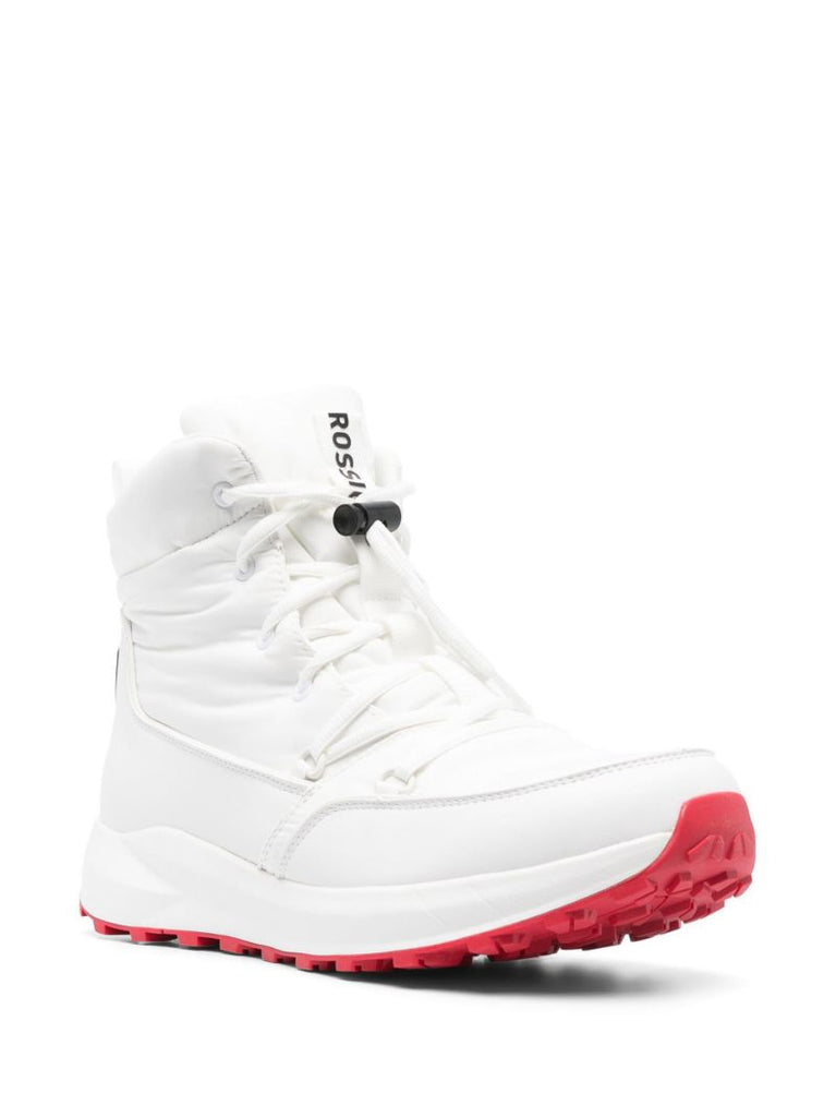 White Outdoor Podium Boots