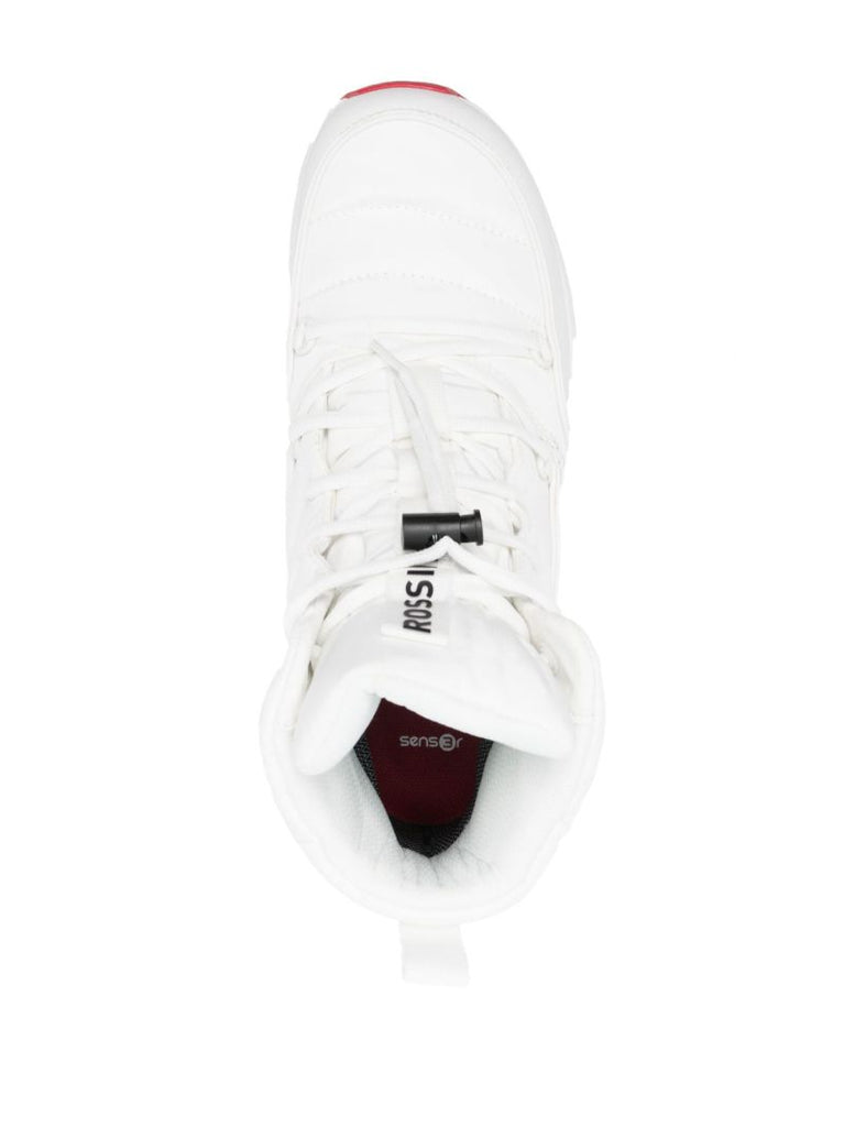 White Outdoor Podium Boots